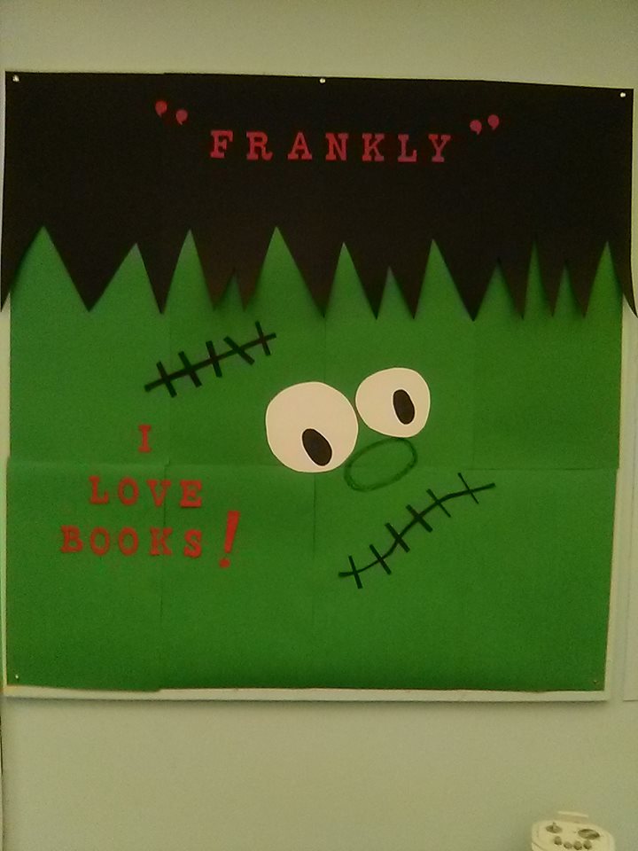 Green Friendly Frankenstein Face