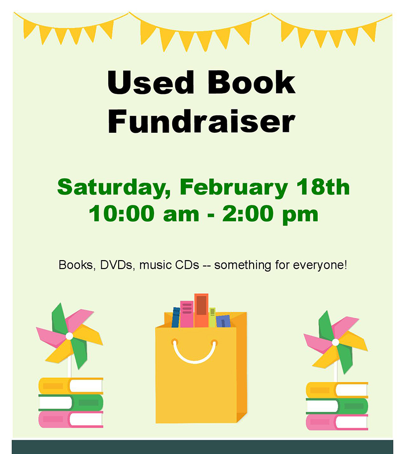 Used Book Fundraiser at Clendenin Branch