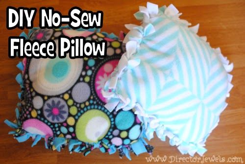 No Sew Pillow
