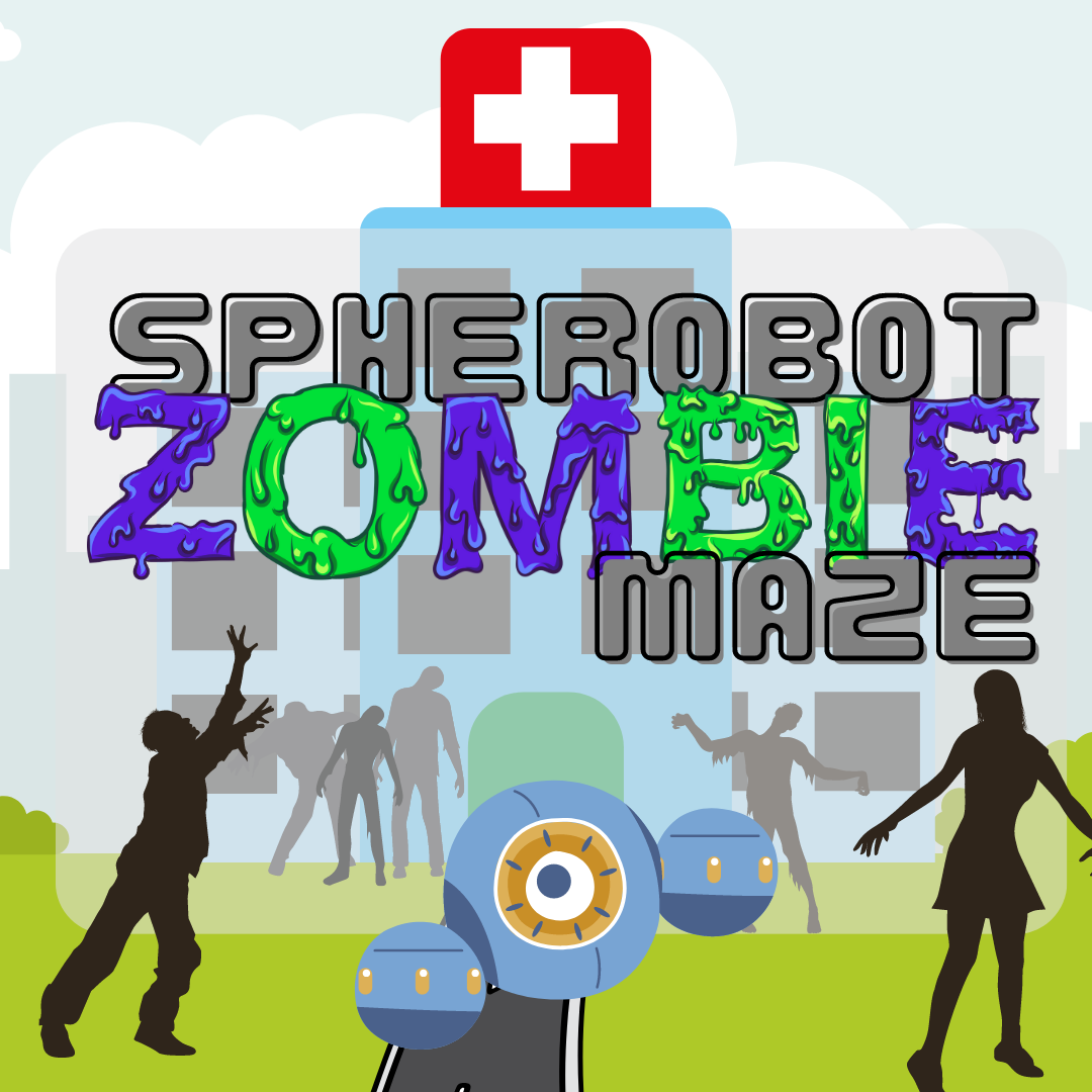 SpheroBot Zombie Maze Graphic