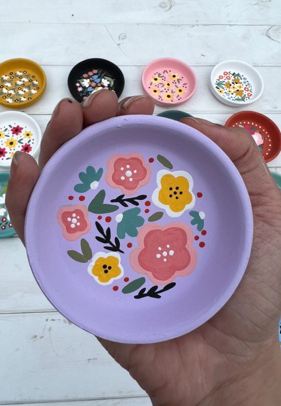 clay jewelry dishes