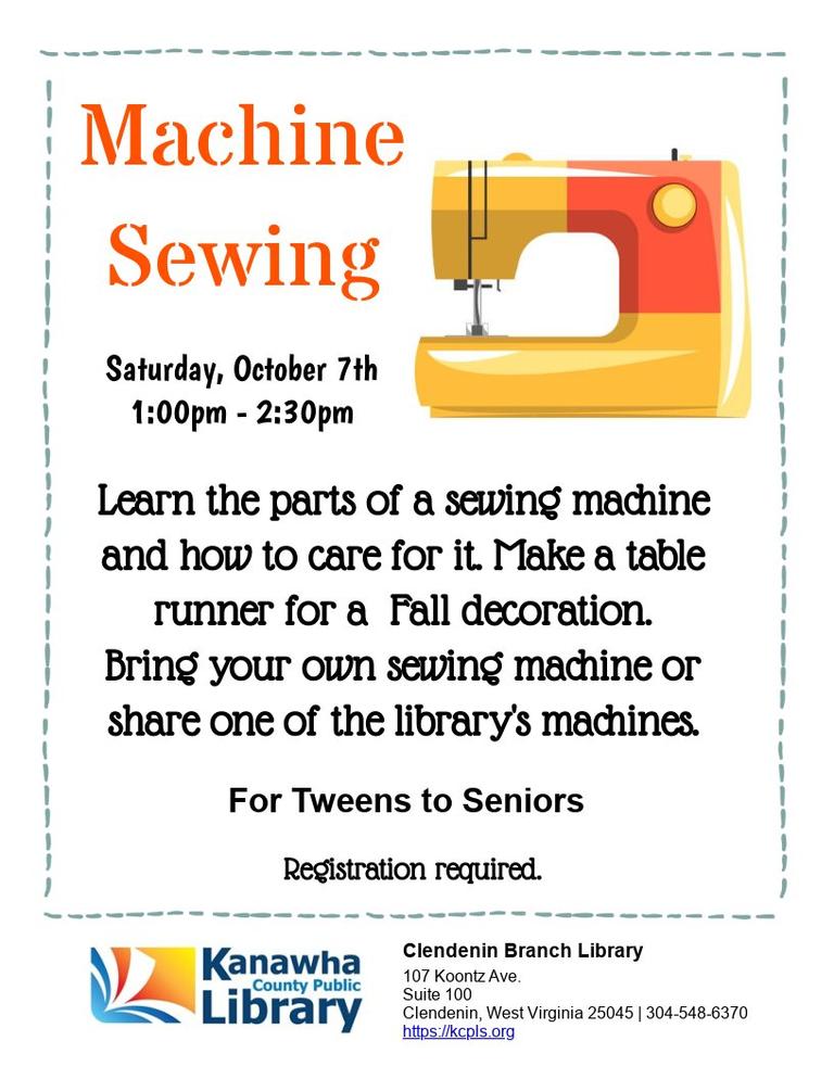 machine sewing