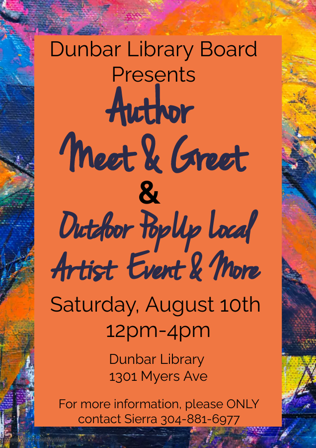 Dunbar Author Meet and Greet