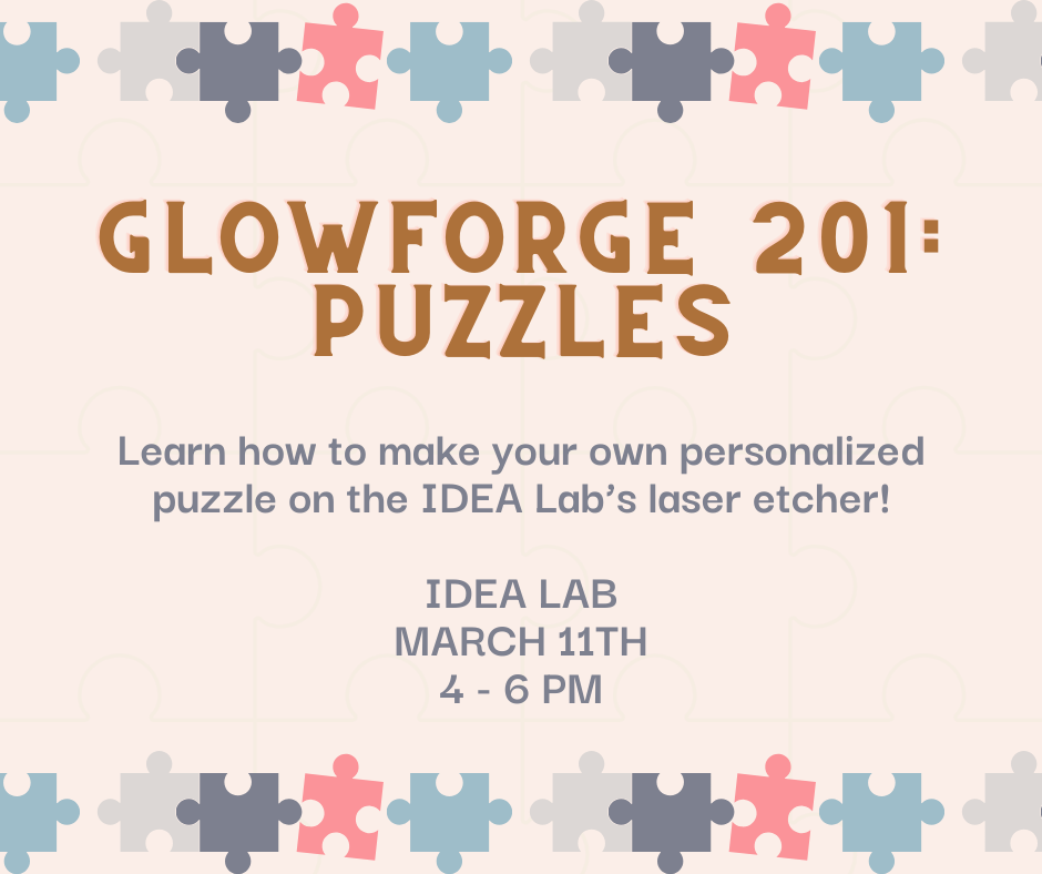learn how to make puzzles with the glowforge