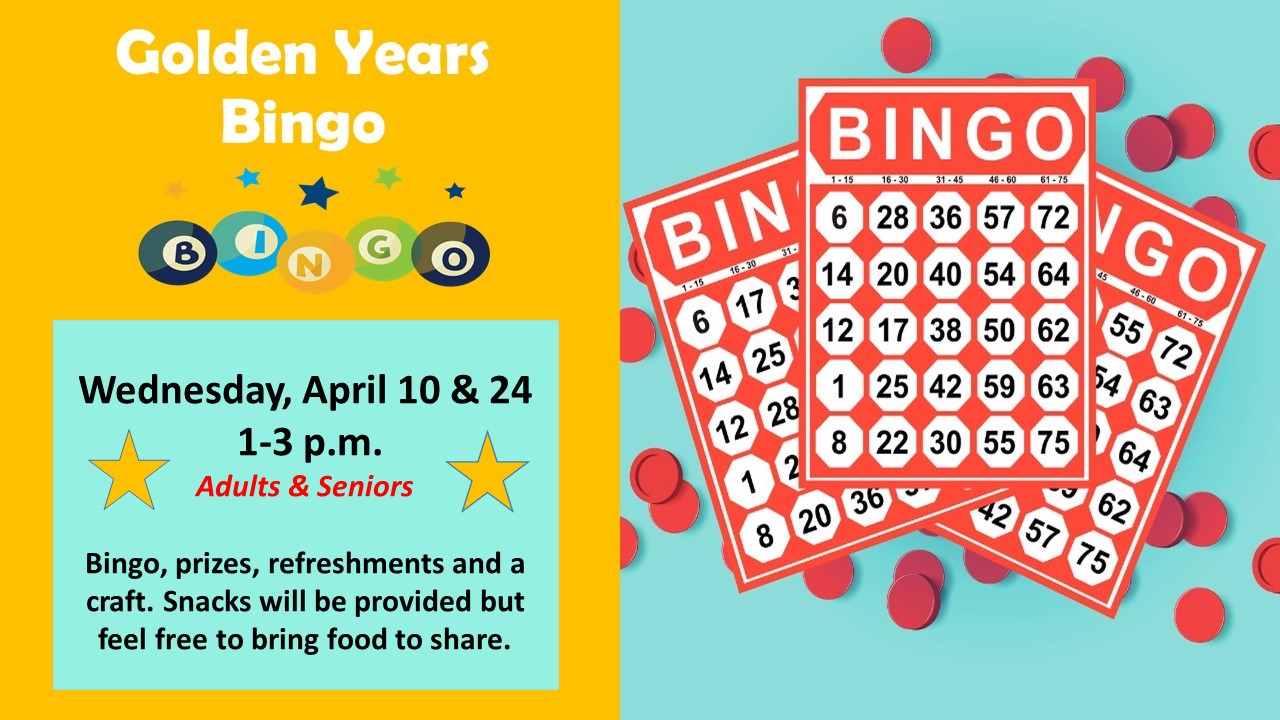 golden years bingo