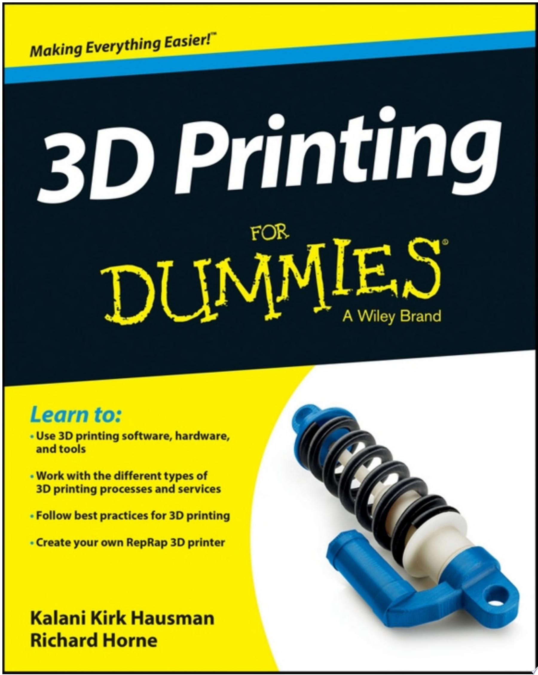 Image for "3D Printing For Dummies"