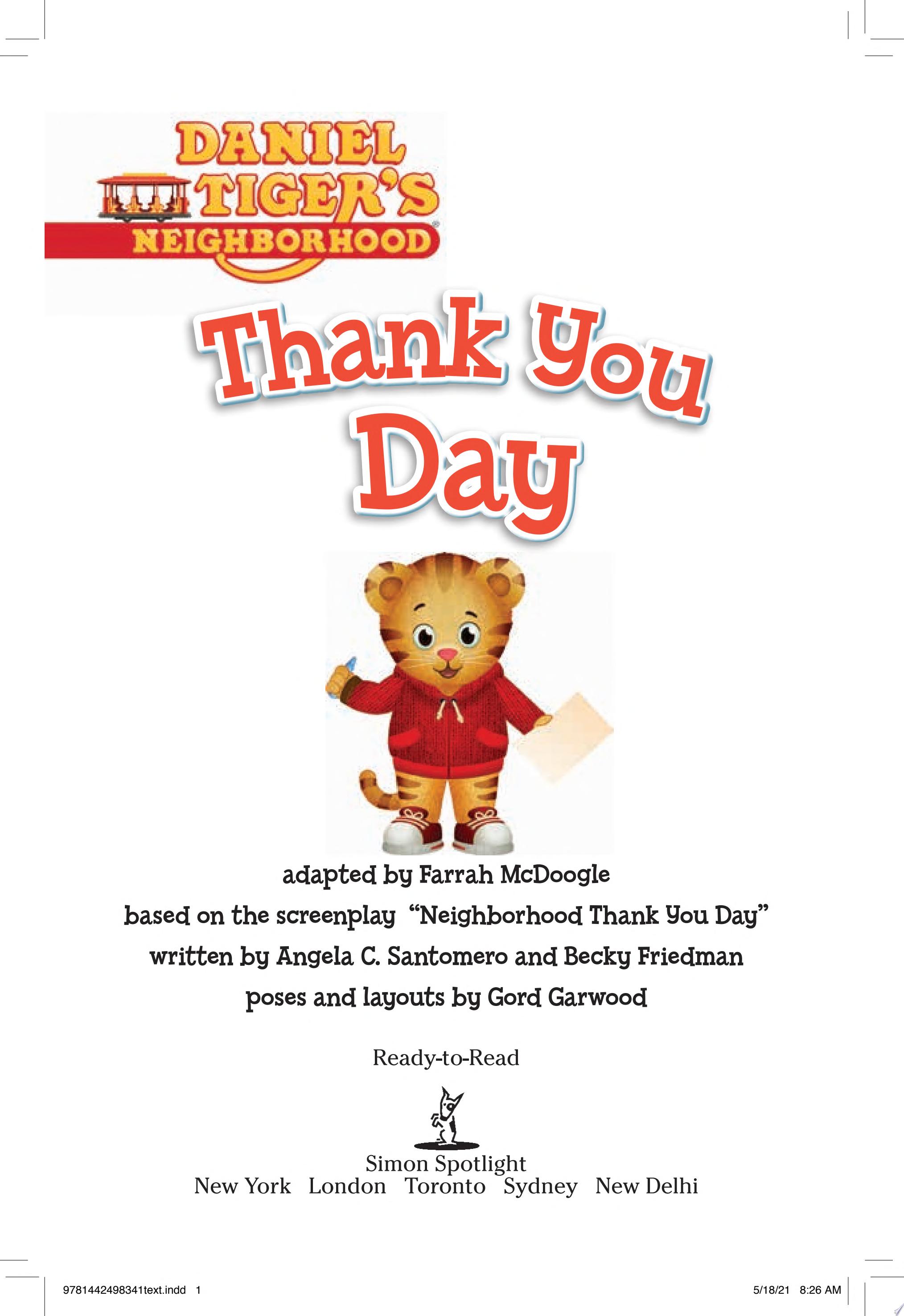 Image for "Thank You Day"