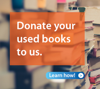 Donate your used books to us.