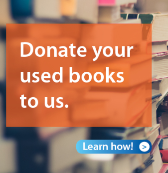 Donate your used books to us.