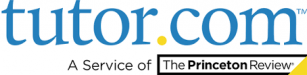 tutor.com A Service of The Princeton Review logo