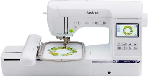 Image of a Brother SE1900 embroidery machine