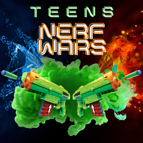 Nerf Wars program advertisement