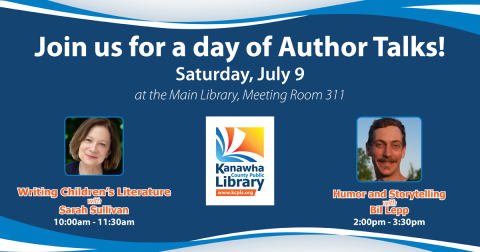 Author Events Saturday, July 9