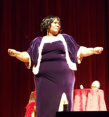 Bessie Smith portrayed by Doris Fields