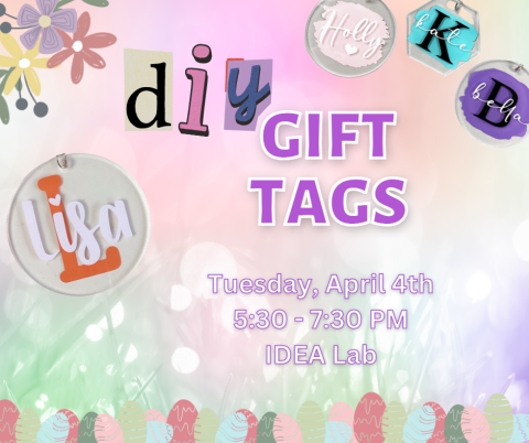 diy gift tags with cricut in the idea lab