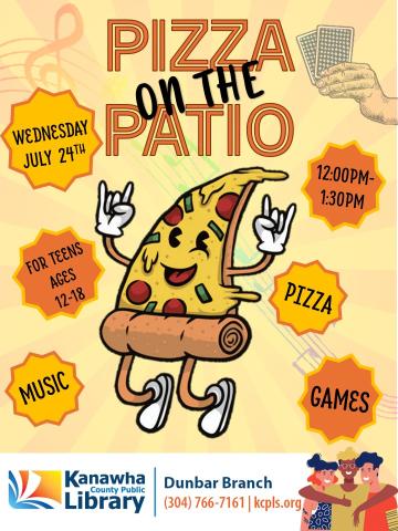 Pizza on the Patio- Teen Event