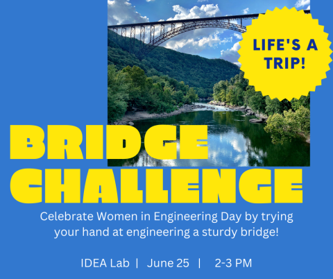 Celebrate Women in Engineering Day by building a bridge