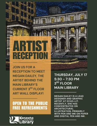 Megan Dailey art reception