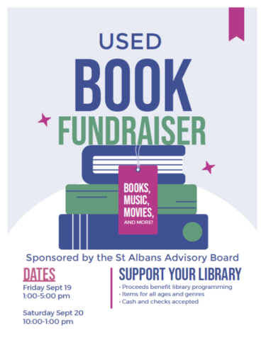 used book fundraiser