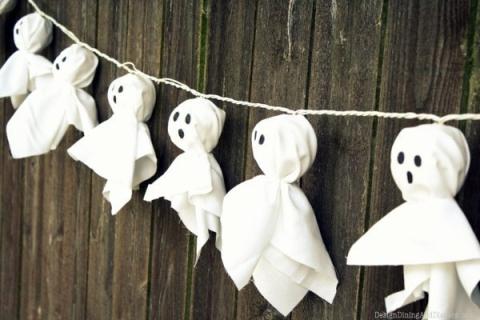 Ghosts on a string