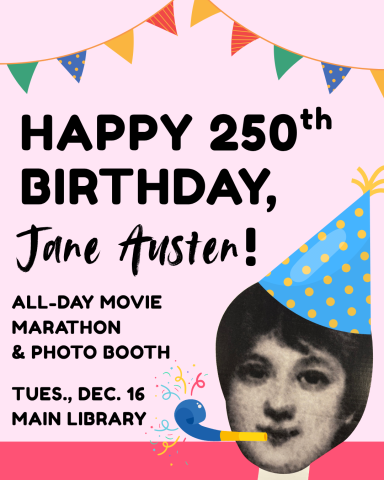 Jane Austen Instagram post size image