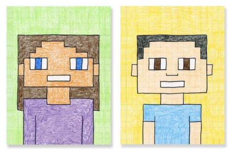 Example of Pixel Portrait