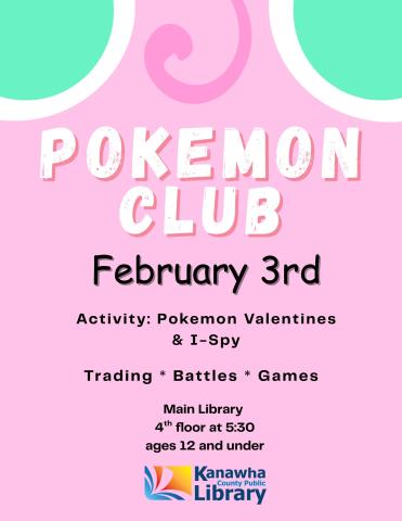 Pink & green background with white and black text on flyer