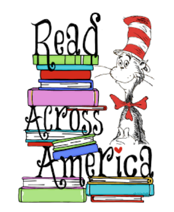 Cat and the Hat with Read Across America text