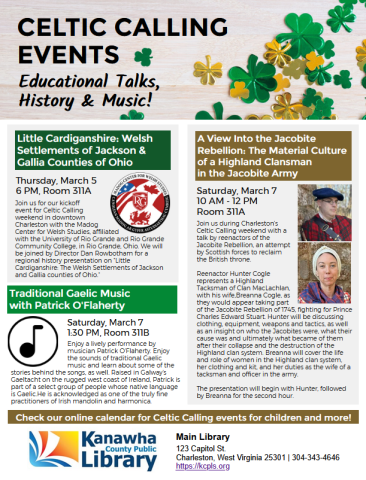 Celtic Calling Events 2026