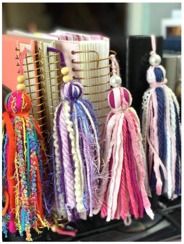 picture of tassel bookmark 