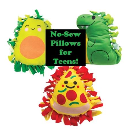 no-sew pillows