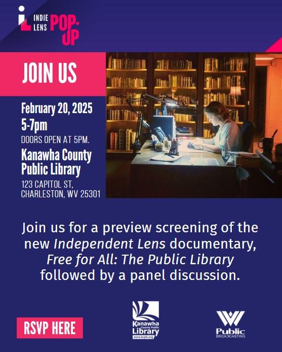 Free for All: The Public Library flyer