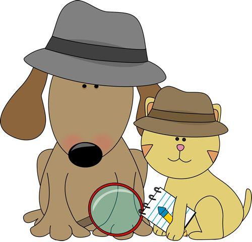 Dog and Cat Ready to Solve the Case