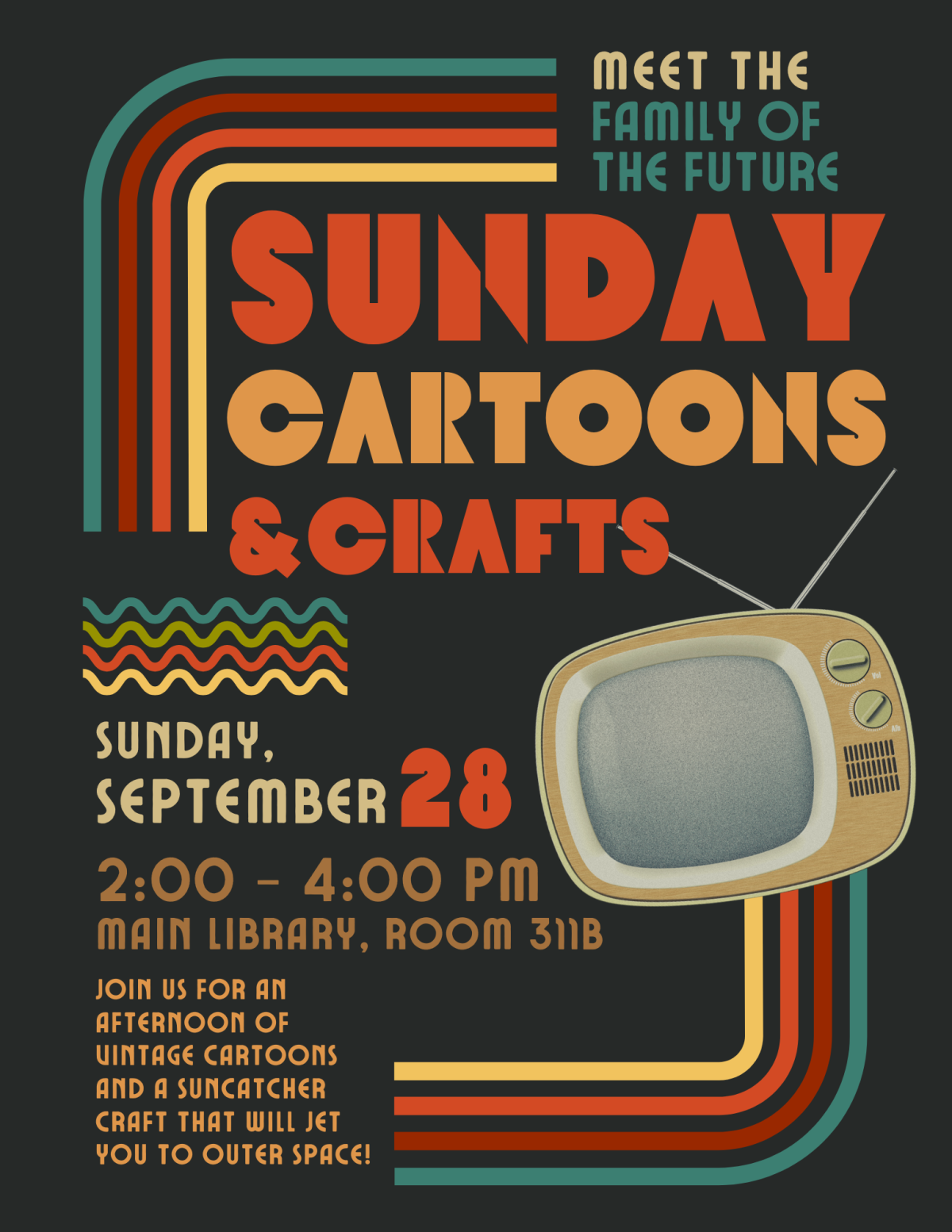 Sunday Vintage Cartoons craft program