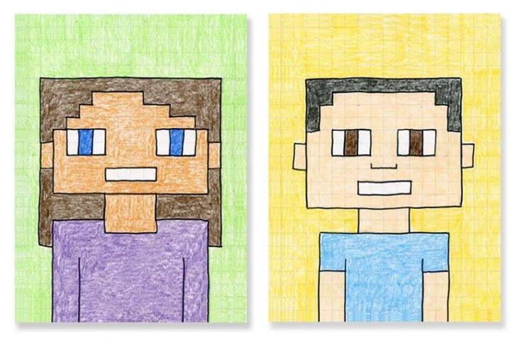 Example of Pixel Portrait