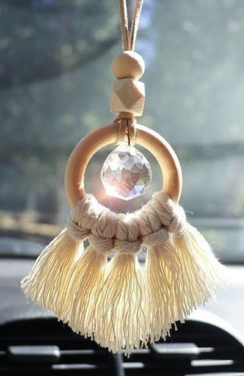 Example of car charm craft project