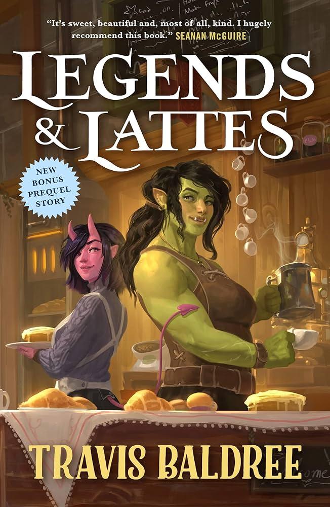 Legends and Lattes book cover
