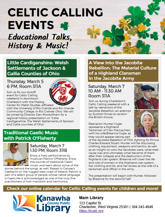 Celtic Calling Events 2026