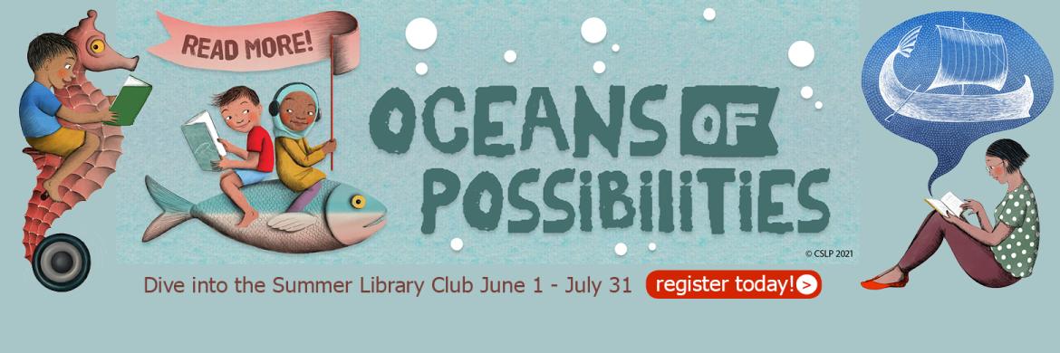 Summer Library Club June 1 - July 31