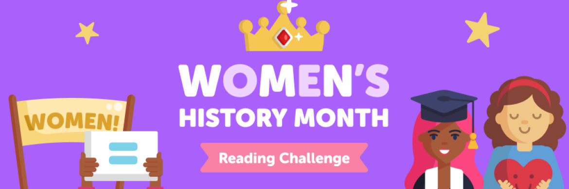 womens history month reading challenge
